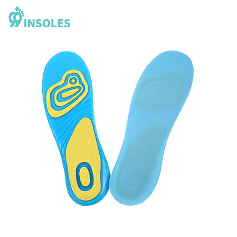 99insole Gel Silicone Heel Pad Arch Supports for Man and Woman Cushion and Comfort Insoles