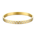 Wholesale Custom Stainless Steel 18K Gold Plated Fashion Jewelry Bracelets & Bangles