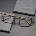 M3135 New Fashion Japanese Design Custom logo Women Luxury Square Optical Glasses Eye Glass Eyeglass Frames Eyeframes