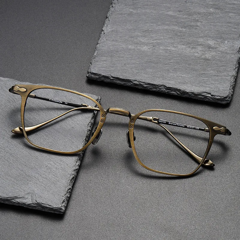 M3135 New Fashion Japanese Design Custom logo Women Luxury Square Optical Glasses Eye Glass Eyeglass Frames Eyeframes