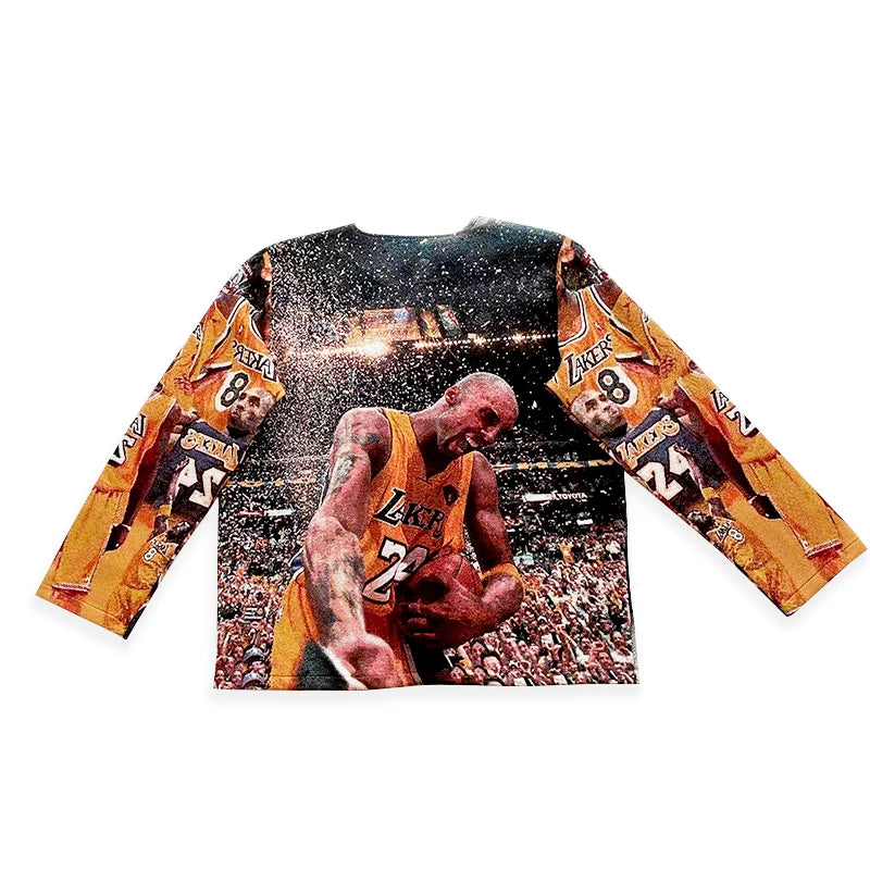 Custom Autumn Tapestry Woven Polyester/Cotton Hoodie Sweater