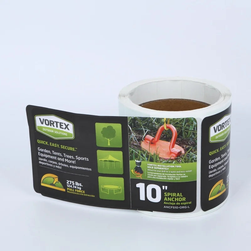 Custom Logo Circle Packaging Sticker Printing Waterproof Food Round Sealing Label Sticker Roll for Promotion & Grocery Use