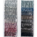 Wholesale Hot Sale Serpentine Python Faux Leather Colorful Thickness for Jackets Bags Shoes and so on