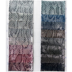 Wholesale Hot Sale Serpentine Python Faux Leather Colorful Thickness for Jackets Bags Shoes and so on