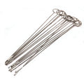Wholesale Metal Sewing Tool Loop Turner Hook With Latch for Turning Fabric Tubes Binding 26.5cm