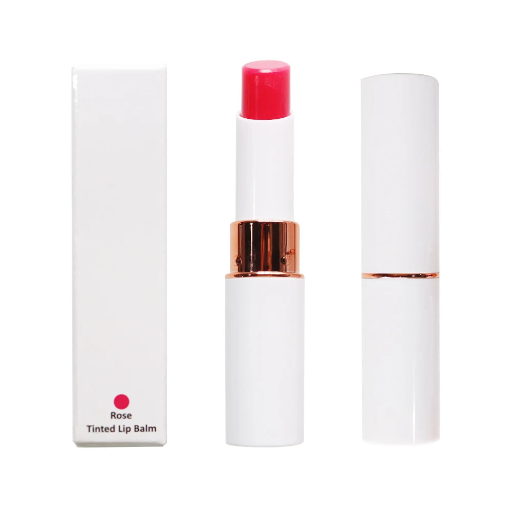 Wholesale Plumping Color Changing Lip Balm Lipstick Private Label Temperature Changed Lip Plumper Glossy Vegan Lip Balm Lipstick
