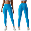 Custom Logo High Waist Scrunch Butt Lift Women Workout Sports Fitness Gym Ribbed Seamless Yoga Leggings for Women