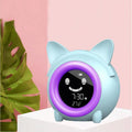 Time/Temperature/Snooze/Night Light/Music Alarm/ Smart Wake up Function Cat Shape Smart Children's Sleep Trainer