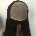 YL Natural Black Virgin Hair Silk Base Wig for Women