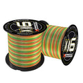 Custom Japan Super Strong Smooth Multifilament Line X16 500M Low Stretch Wear Resistance Saltwater Braided Fishing Line