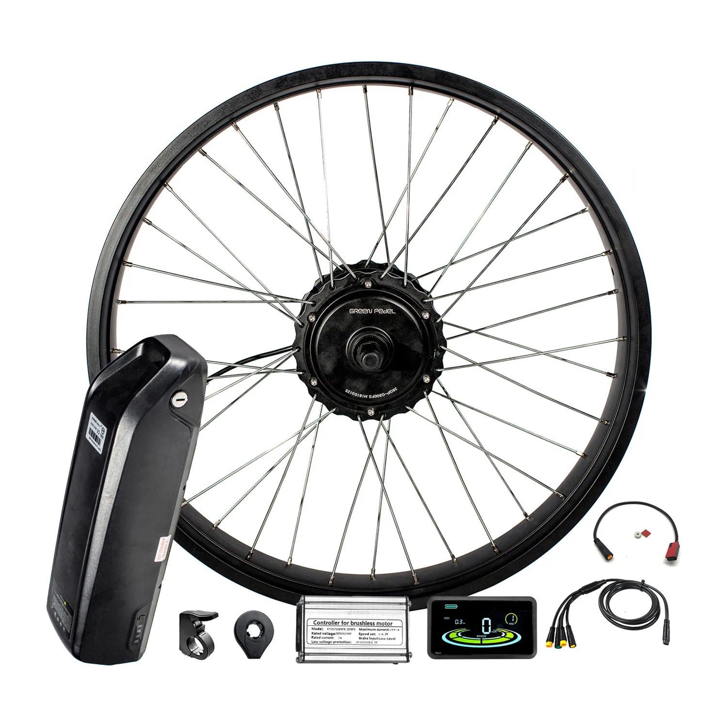 GreenPedel High Powerful 48v 1000w Electric Bicycle Kit with Battery