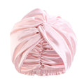 Silk Satin Bonnet Double Layer Satin Silk Sleeping Cap for Women Curly Long Hair