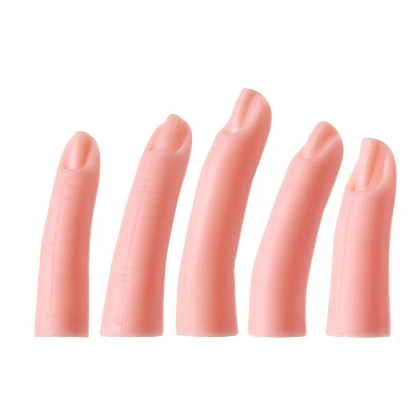 Plastic Artificial Hand Model Professional New Design Seamless Connection Nail Practice Finger Insertion Other Nail Products