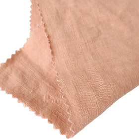 Washed Ramie Cotton Mixed Fabric for Home Soft Decoration Garment Nettle Cotton Crepe Bamboo Knot Pattern Fabric 2E88S