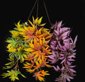Factory Direct Sales Purple Leaf Silk Japanese Maple Artificial Plants for Indoor Decoration