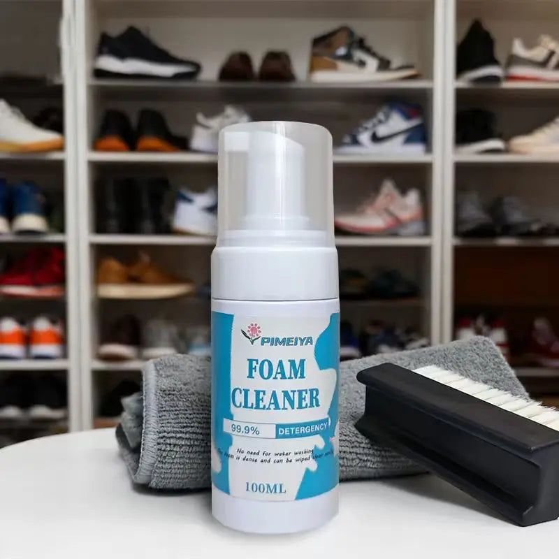 OEM Shoe Cleaning Foam Kit with Brush and Towel Remove Shoe Stains Sneaker Cleaner Kit