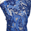 2023 New Type Glitter Color Lace Sequin Clothing Heavy Beaded Fabric Wholesale Embroidery Sequin Fabric