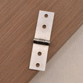 New Chinese Box Folding Hinge for Gift Box Kitchen & Bedroom Use Soft Close Space-Saving Galvanized Iron Hinge Industrial Design