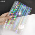 Wholesale 0.4MM Soft Laser Meson TPU Holographic Film Roll