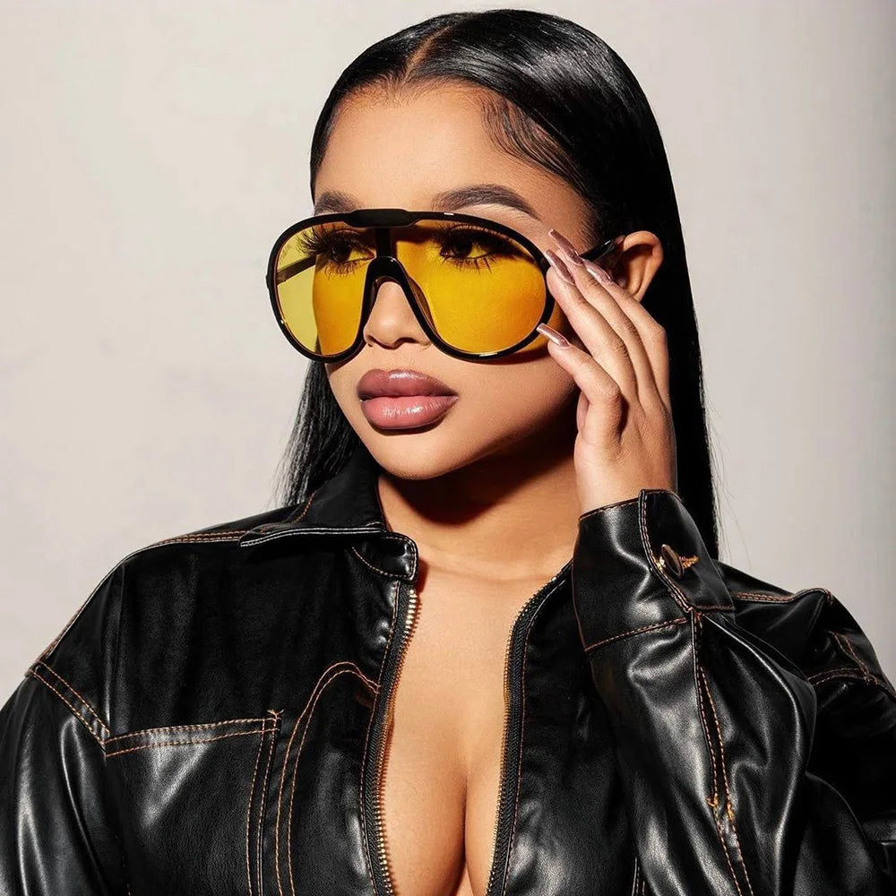 Superhot Eyewear 73700 Fashion Large Sun Glasses Oversized Shield Shades Sunglasses