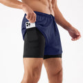 Wholesale Custom Mens With Liner Male Running Men's Compression Run Men Gym Wear Shorts With Pocket