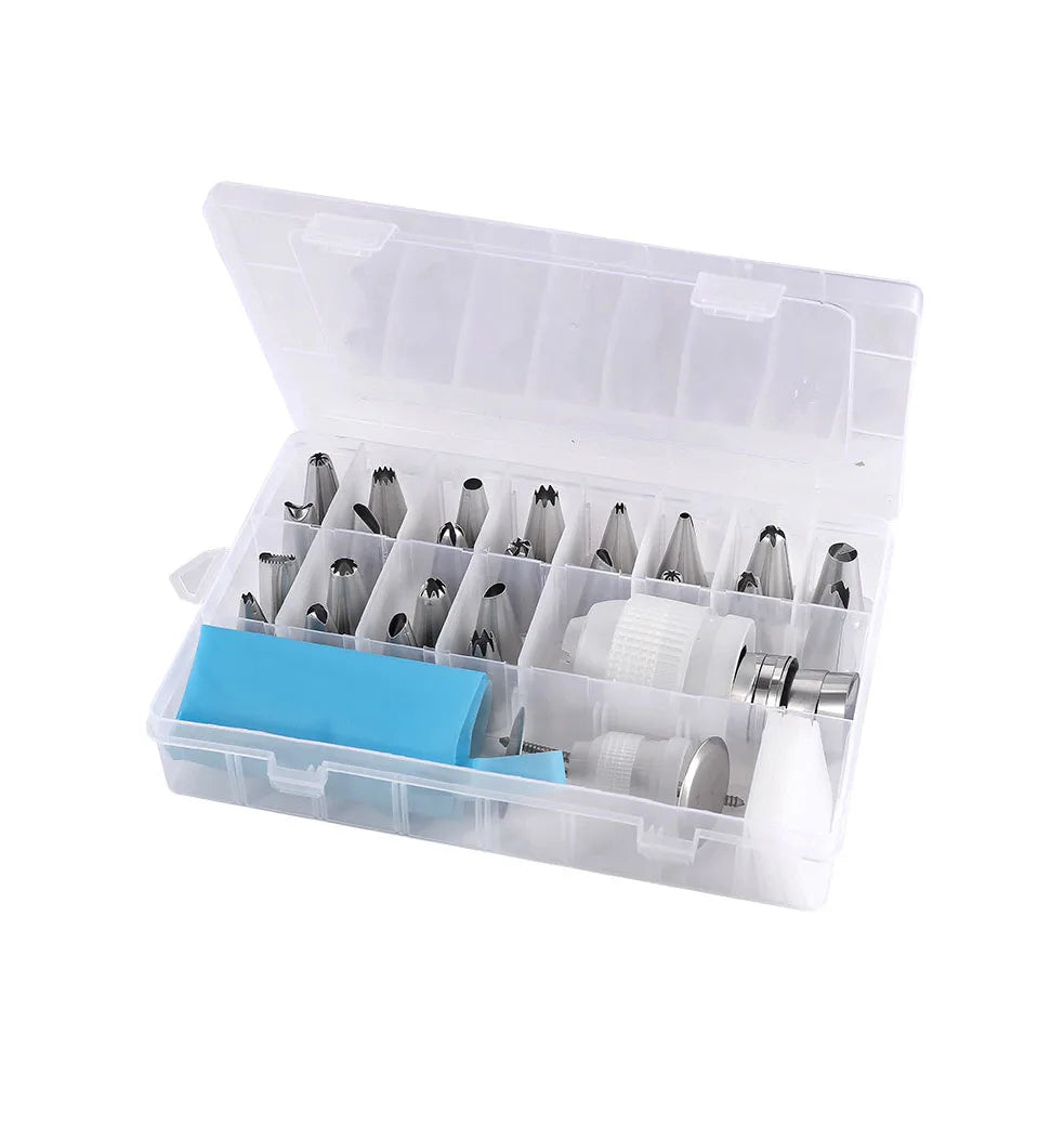 Tips Nozzles Set Cake Decorating Tools for Cream Pastry Stainless Steel Icing Piping Nozzles