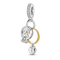 [Codedog] Romantic Ring Silver Plated Charm Bead Pendant Factory Direct Original Design DIY Exquisite Making Jewelry Gift