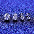 CZCITY Simple Trendy Woman Cheapest Diamond Mini Moisannite S925 Sterling Silver Moissanite Earring 925