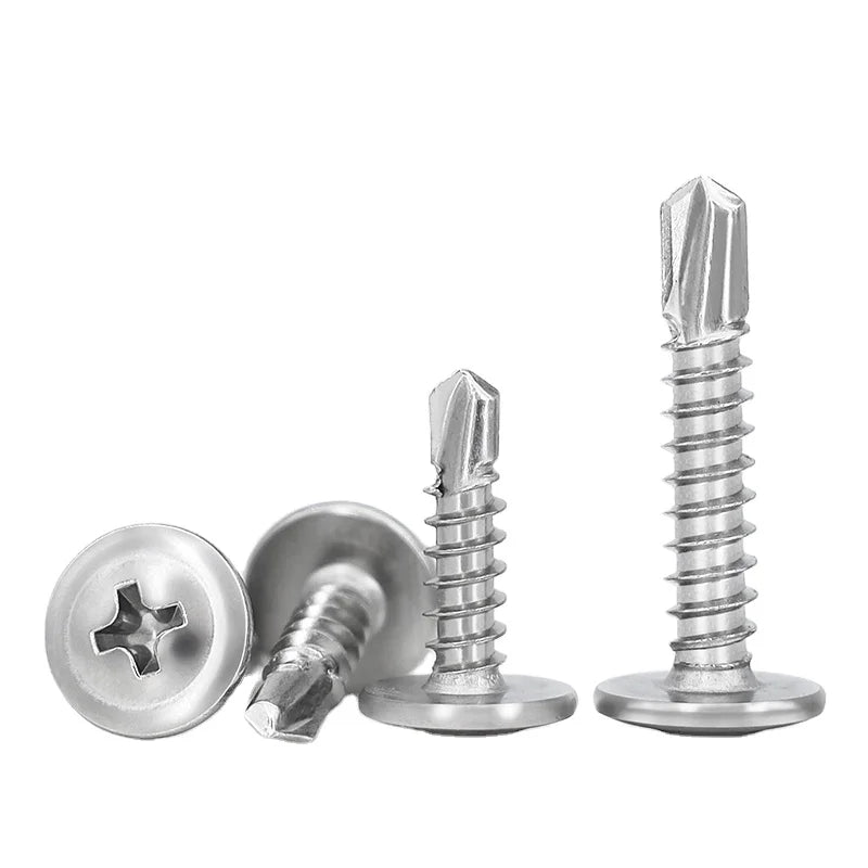 Wholesale Quality #8#10 304 410 Stainless Steel Truss Head Self Dapping Screws