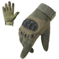 Wholesale High Quality Durable Polyester Microfiber Tear Resistant Outdoor Touchscreen Full Finger Tactical Combat Gloves