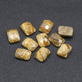 DIY Crystals Picture Jasper square cut cabochon gemstone cabochons for rings making