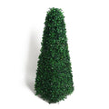 Artificial Boxwood Triangular Trapezoid Stand Topiary Tree for Home and Garden Design Backyard Balcony Garden Wedding Home Decor