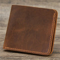High Quality Minimalist Original Leather Wallets for Men Personalized Genuine Leather Wallet