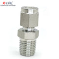 Instrumentation Tube Fitting Stainless Steel Compression Fitting Male Tube Compression Adapter