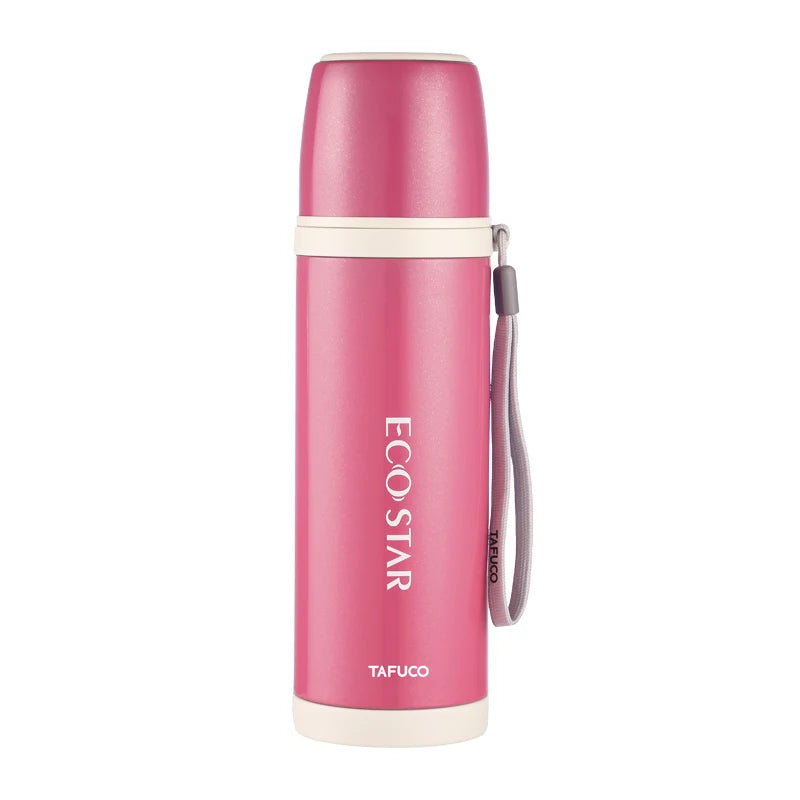 TAFUCO Food Grade Bullet Stainless Steel Vacuum Insulated Water Bottle Thermo Custom Flask With Cup