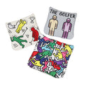 In Stock Colorful Square Mallet Putter Cover Golf Accessories Embroidery PU Leather Headcover Golf Head Cover