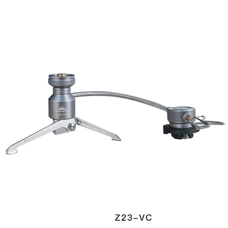 Aluminum Alloy Portable Outdoor Camping Three-Leg Transfer Gas Stove Adapter Split Type Switch Tool Stand