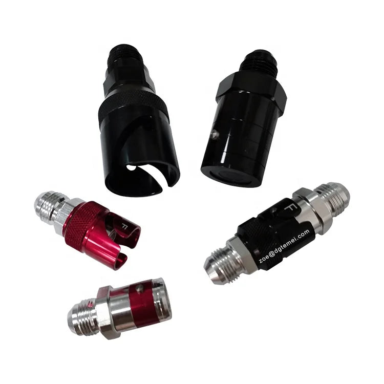 High Performance Aluminum AN3 AN4 AN6 AN8 AN10 AN12 Disconnect Couplings Brake Line Quick Release Fitting