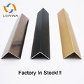 LENWA Factory Low MOQ Aluminum Decorative Trim Molding Corner Protection for Wall Corner Strip