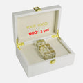 Luxury MDF wood box  Perfume Bottle 50ml Empty OUD Arab Perfume Leather Attar box