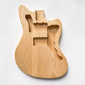 Unfinished Alder Leopard Style Electric Guitar Body for DIY Guitar Building Kits