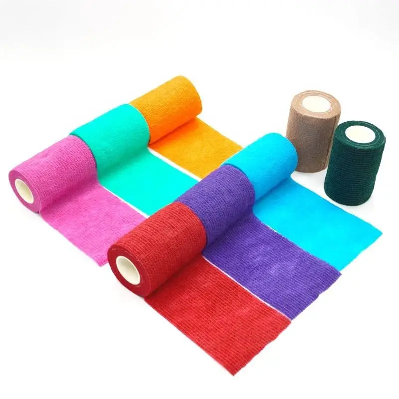 Non-woven Self Adhesive Animal Horse Leg Wraps Horse Accessories Cohesive Elastic Vet Wrap Horse Bandage