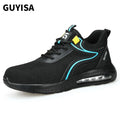 GUYISA European Standard Steel Toe Safety Shoes Light and Breathable for Factory Use in Winter