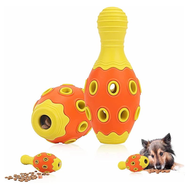 Tough Durable Dog Squeaky Chew Toys Large Dog Natural Rubber Interactive Toys