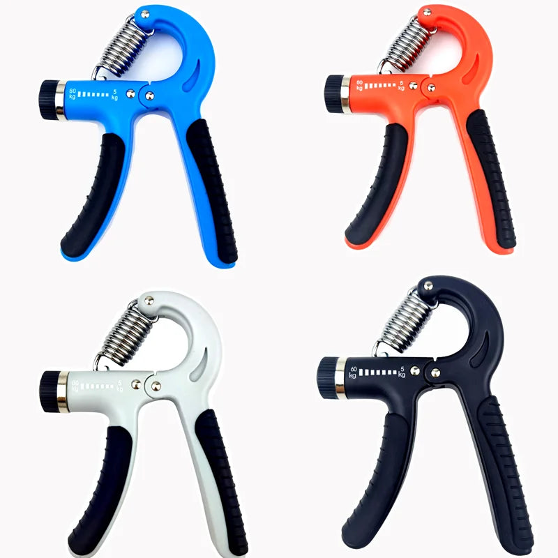 YIWU Popular Home Fitness Hand Gripper Adjustable 5-60KG Resistance Trainer with Count Exercise Type for Finger Massage