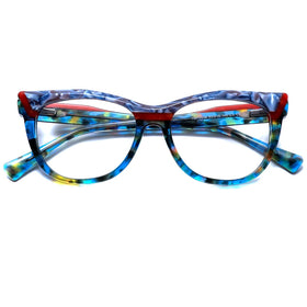 Wholesale Price Acetate Optical Frames Manufacturers Handmade Eyeglass Frame Cats Eye Designers Thick Spectacle Frames for Women
