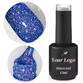 2025 New Trends Custom-Made Colors High-Quality 19colors Formula Long-Lasting Shine Disco Gel