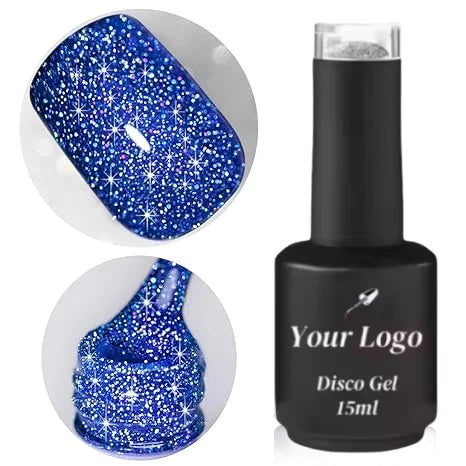 2025 New Trends Custom-Made Colors High-Quality 19colors Formula Long-Lasting Shine Disco Gel