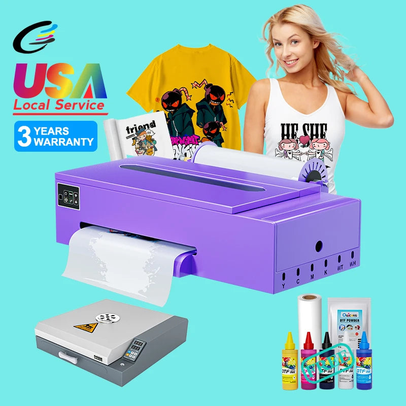Fcolor New Product Sheet and Roll in One Cheap Dtf Printer Film Printer