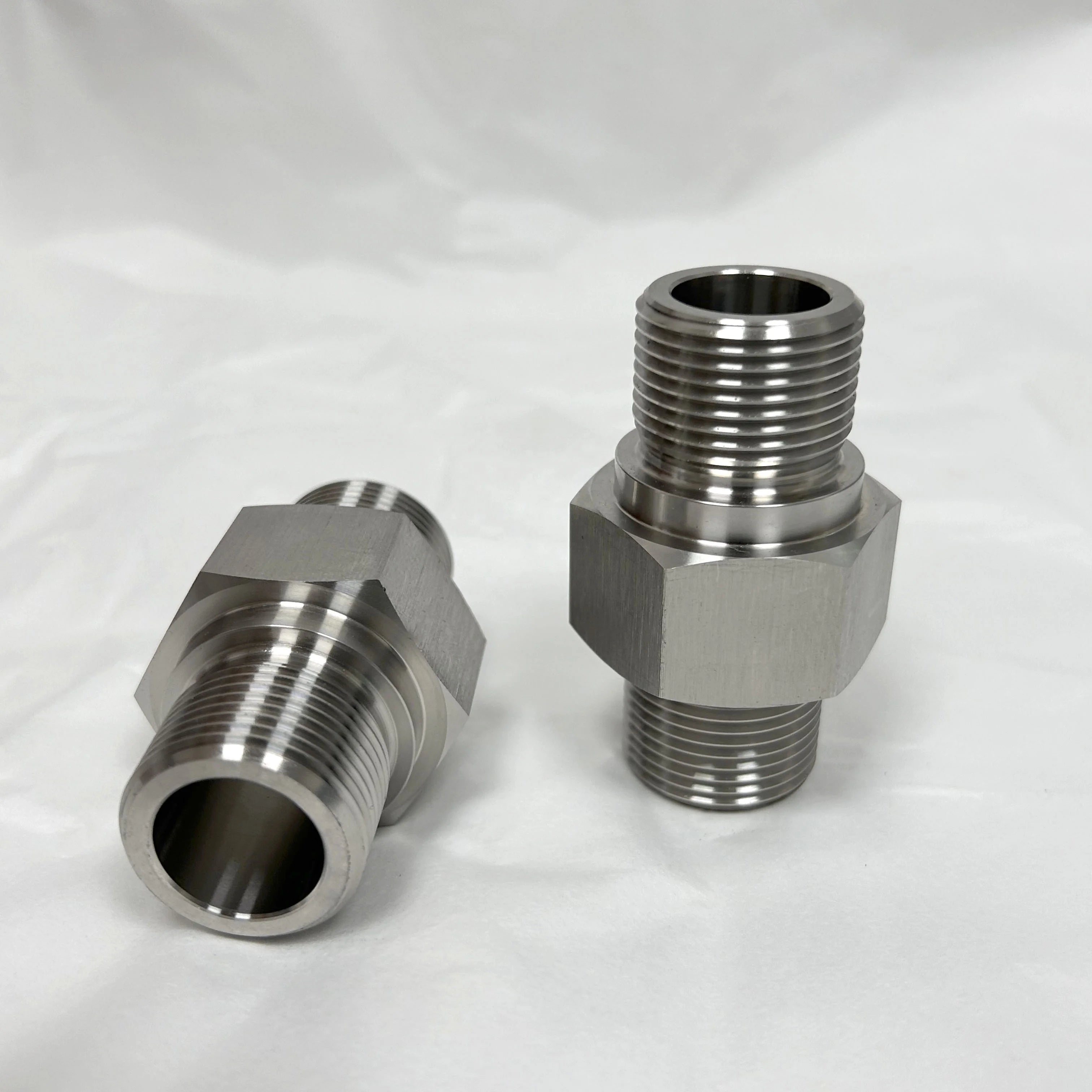 Factory Price 304 Stainless Steel Cnc Machining Services Stainless Steel for Hexagonal Connector